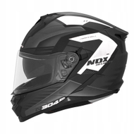 Интегрална кацига Нокс N304S Carver, XS 53–54cm, ECE 22.06, бела црна мат