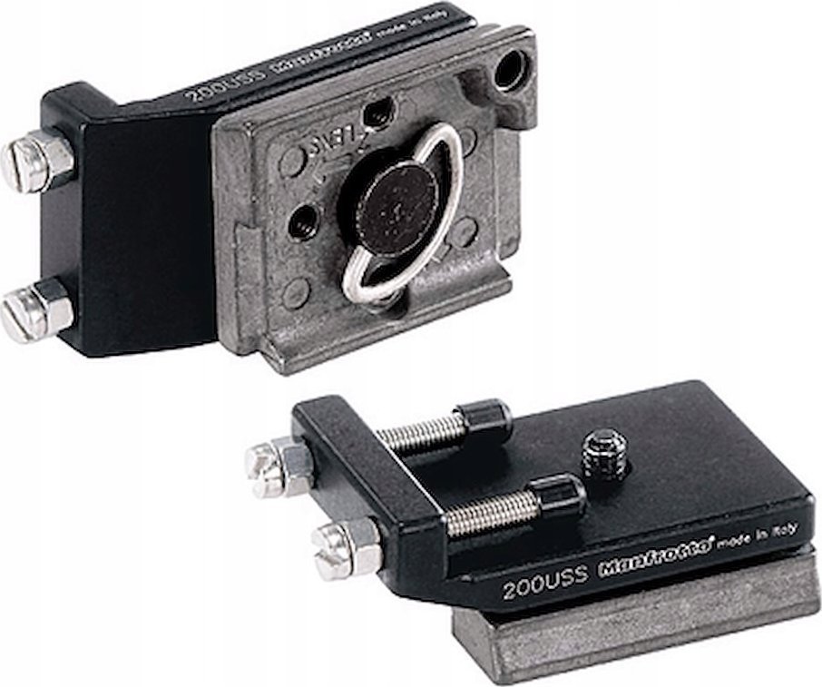 Pllakë quick release Manfrotto 200USS, universale, anti twist