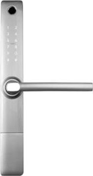 Bravë elektronike Handle With Code, instalim i lehtë, hapje me kod, argjend