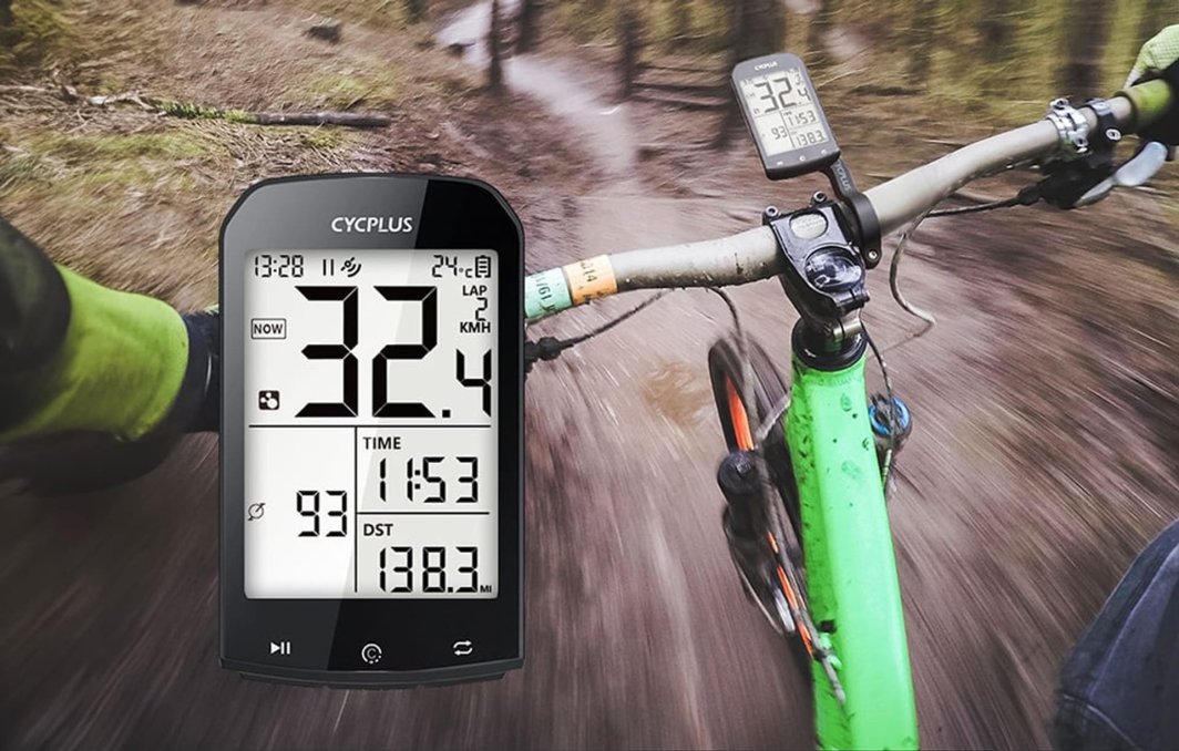 Kompjuter biçiklete Cycplus M1, ekran 2.9", Bluetooth ANT+, i zi