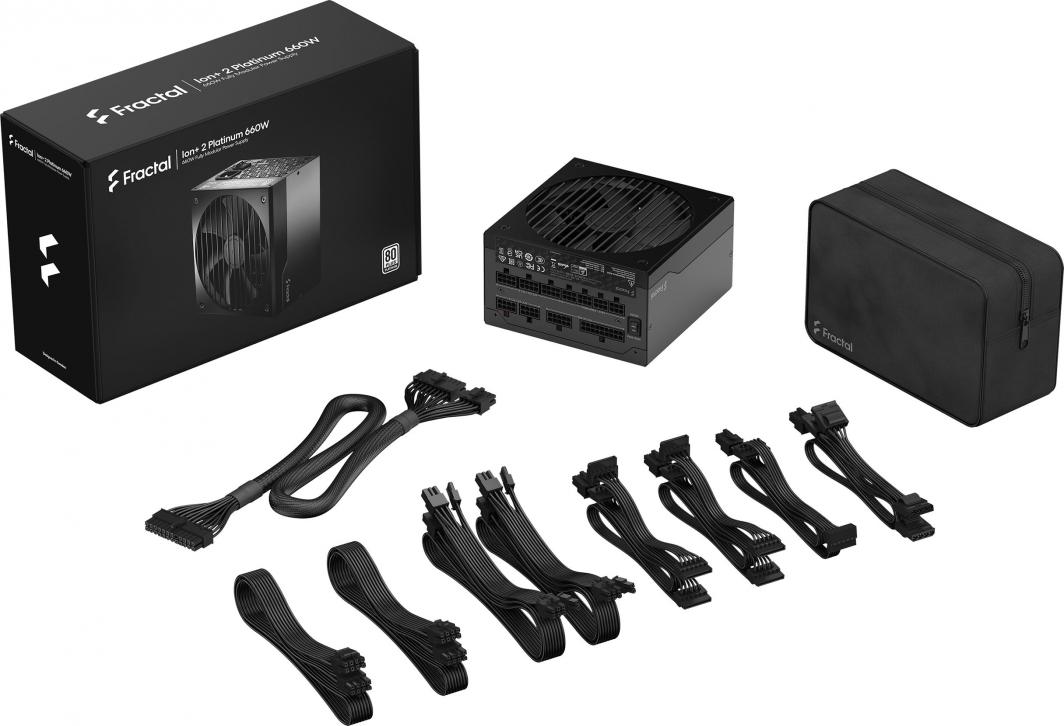 Burim energjie Fractal Design Ion+ 2 Platinum FD-P-IA2P-660-EU ATX, 660W