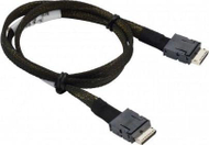 Kabull Supermicro CBL-SAST-0819, OCuLink në OCuLink, 65 cm, i zi