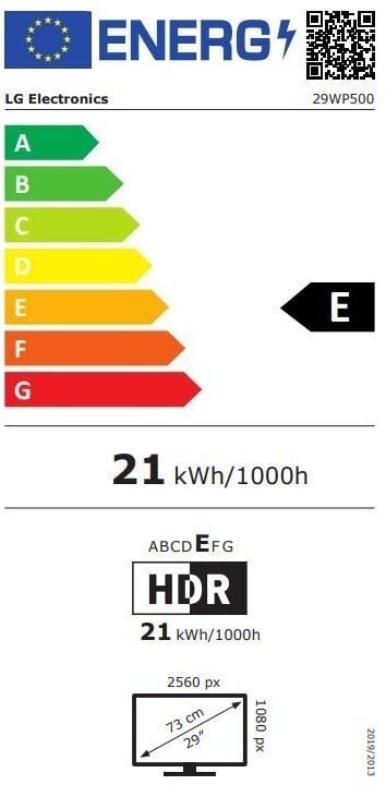 [OUTLET] Monitor LG 29WP500-B - LED 29", UWFHD, i zi