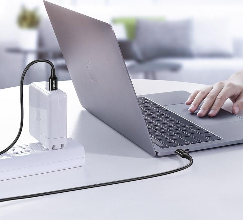 Kabllo Ugreen USB C në USB C 2m, 100W, 5A, e bardhë