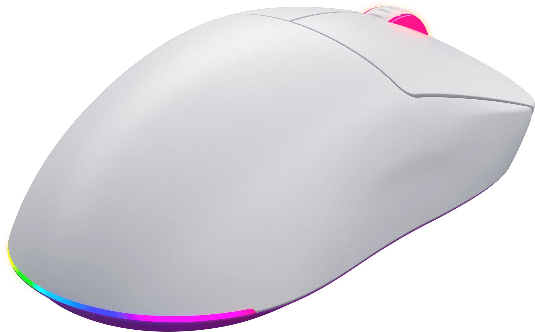 Mouse gaming Hator Quasar 3 Ultra 8K, wireless, i bardhë