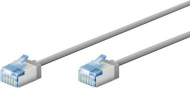 Kabllo rrjeti Goobay Patch CAT 6A, U/FTP, 0.25m, gri