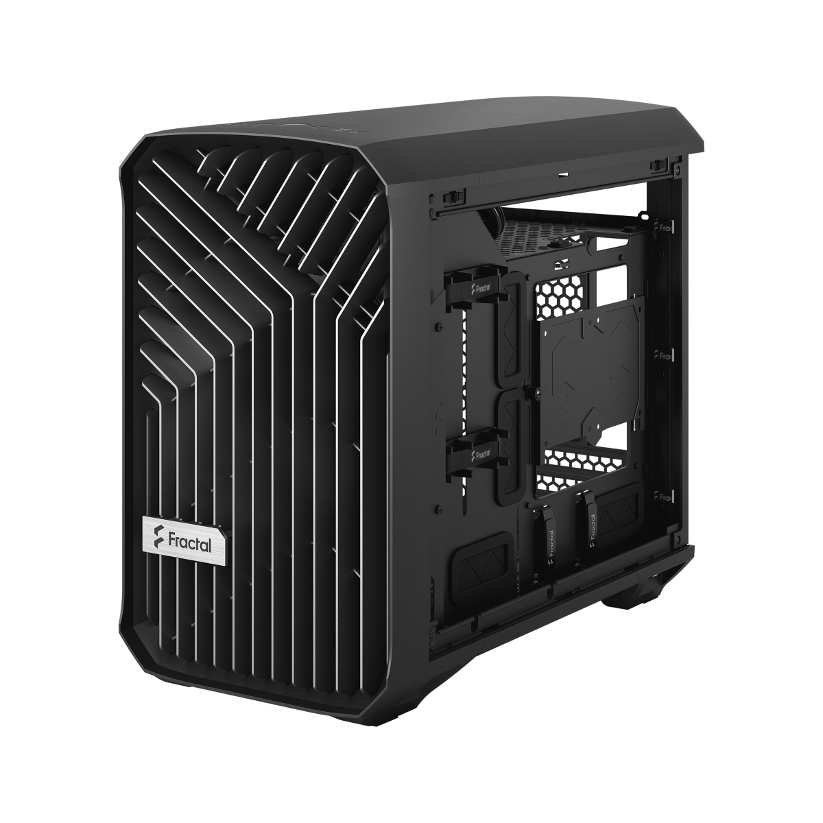 Kasë Fractal Design Torrent Nano Black Solid, e zezë