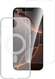 Mbështjellës telefoni 4smarts, për iPhone SE 4th Gen, 360° Premium Protection, kompatibil me MagSafe, transparent