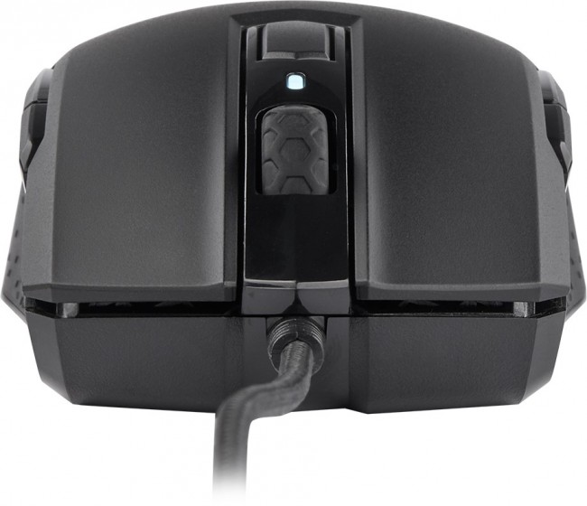 Гејмерски глушец Corsair M55 RGB PRO, 12400 DPI, USB, црн