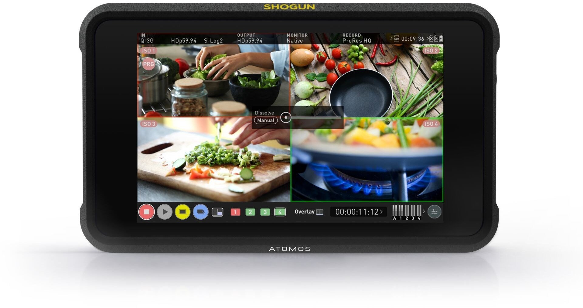 Monitor video Atomos Shogun Classic Pro Edition, 7", Full HD, i zi