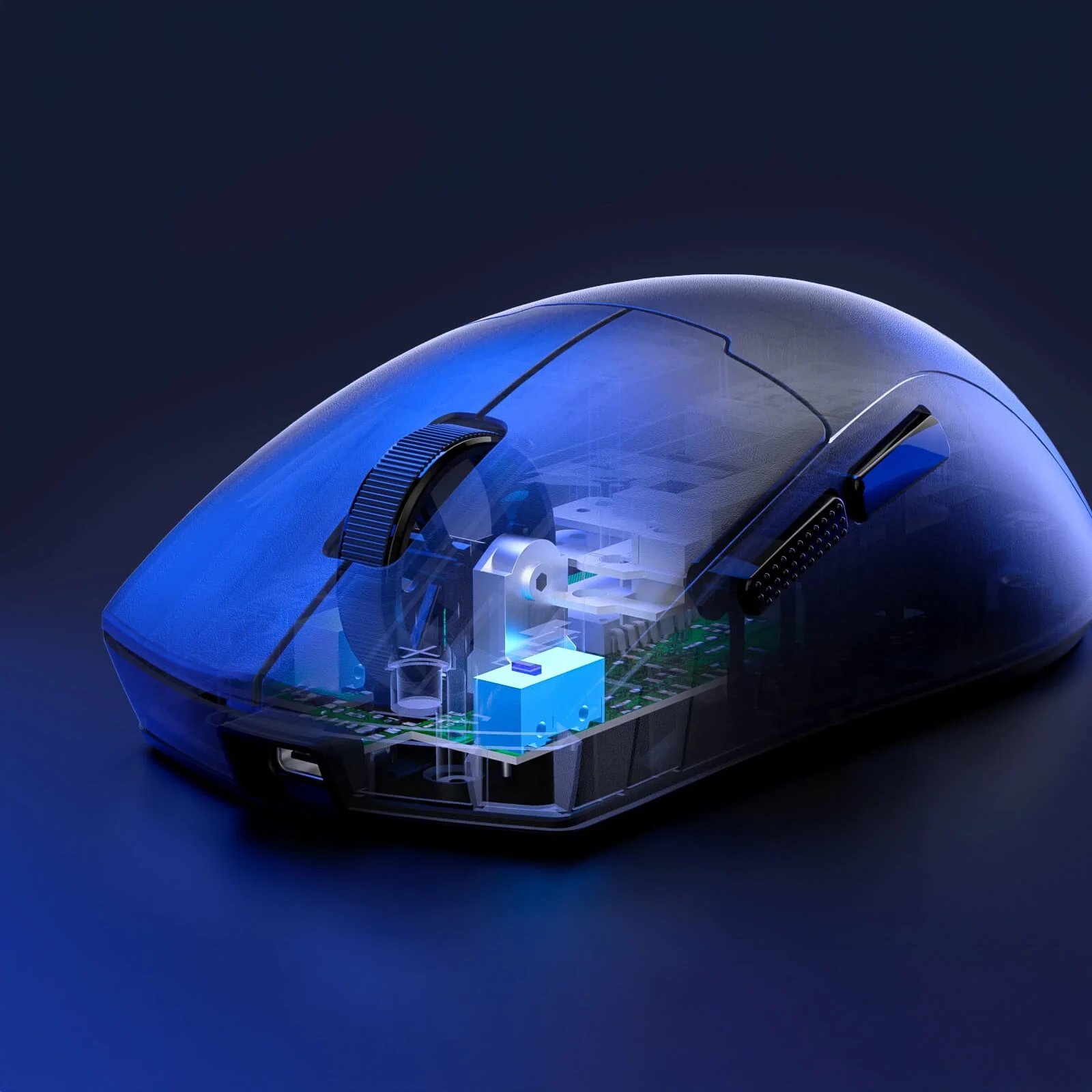 Mouse gaming K1NG MAX M918 PRO, 1K Hz, wireless dhe me kabllo, i zi