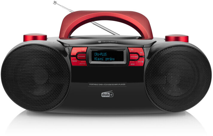 Radio GoGEN CDM 390, e zezë-kuqe