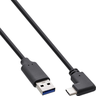 Kabllo USB InLine 35714W, USB-A në USB-C, 1.5 m, USB 3.2 Gen 2, e zezë