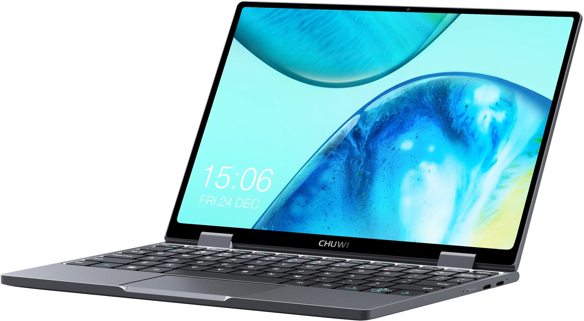 Laptop CHUWI MiniBook X 2023 K2 SR, 10.51", 12GB RAM, 512GB SSD, gri