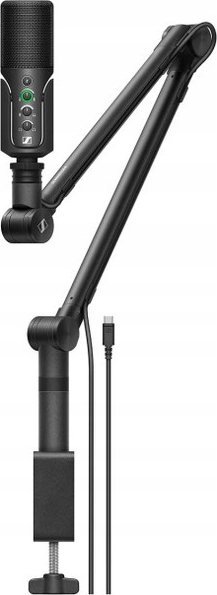 Set streaming Sennheiser Profile, mikrofon USB C, krah rregullues, i zi