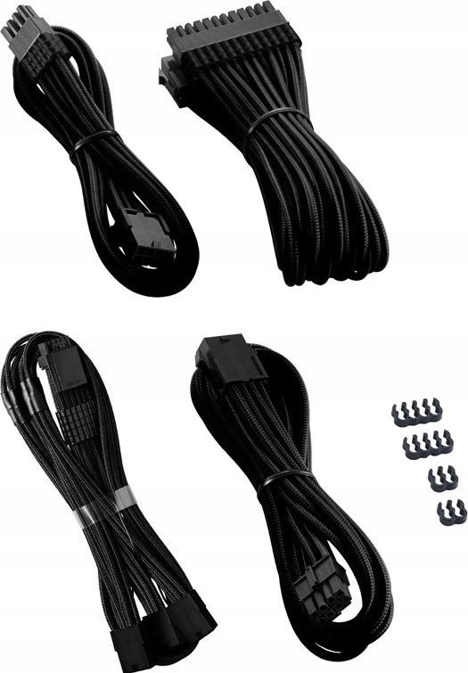 Set zgjatues kablloje CableMod Pro ModMesh 12VHPWR StealthSense, për GPU, i zi