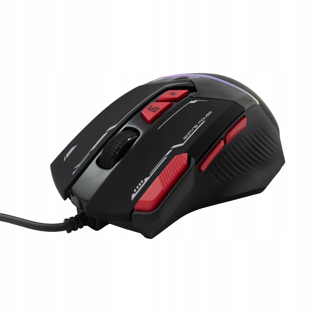 Maus gaming Baracuda MANTA BGM-041, 12800 DPI, 8D, me kabllo, i zi