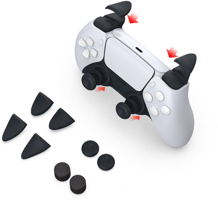 Mbrojtëse silikoni DOBE për butonat e kontrolluesit PS5