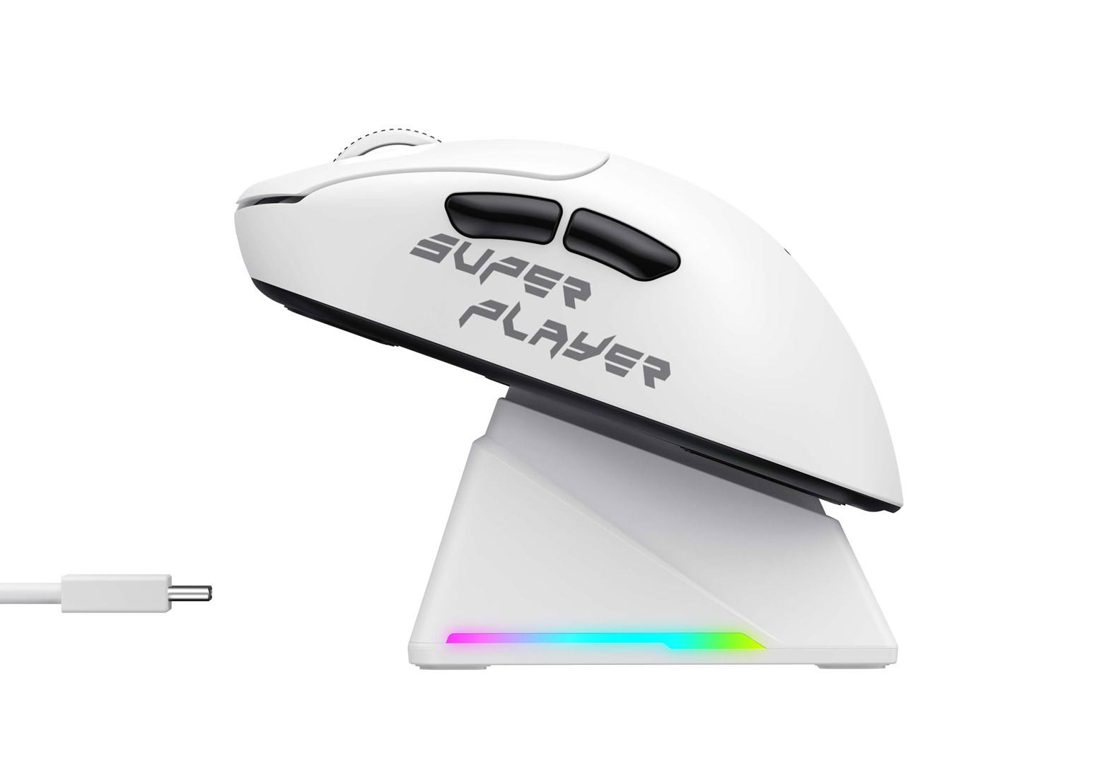 Maus gaming Havit StarBlaze 1, pa tela 2.4 GHz dhe Bluetooth, deri 26000 DPI, bardh e zi