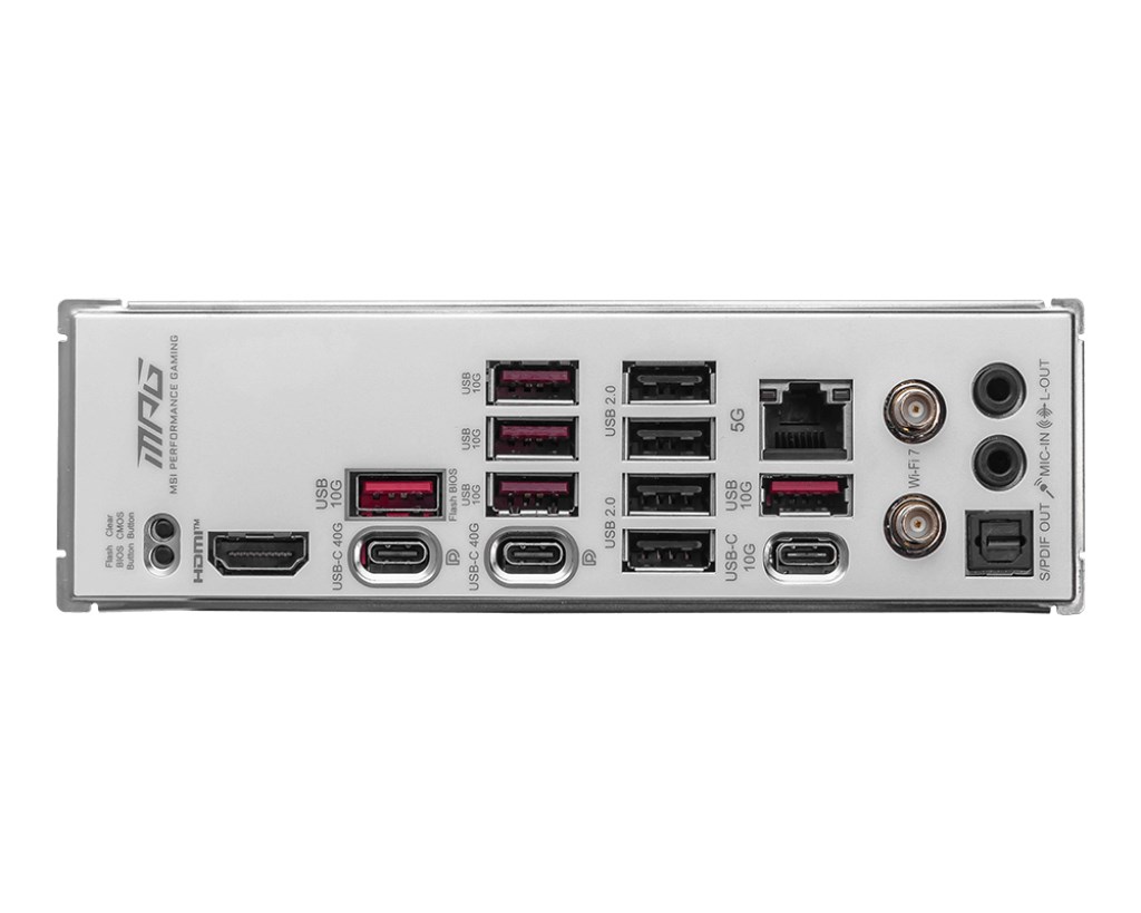Pllakë amë MSI MPG X870E EDGE TI WiFi AM5 DDR5 PCIe 5.0 ATX