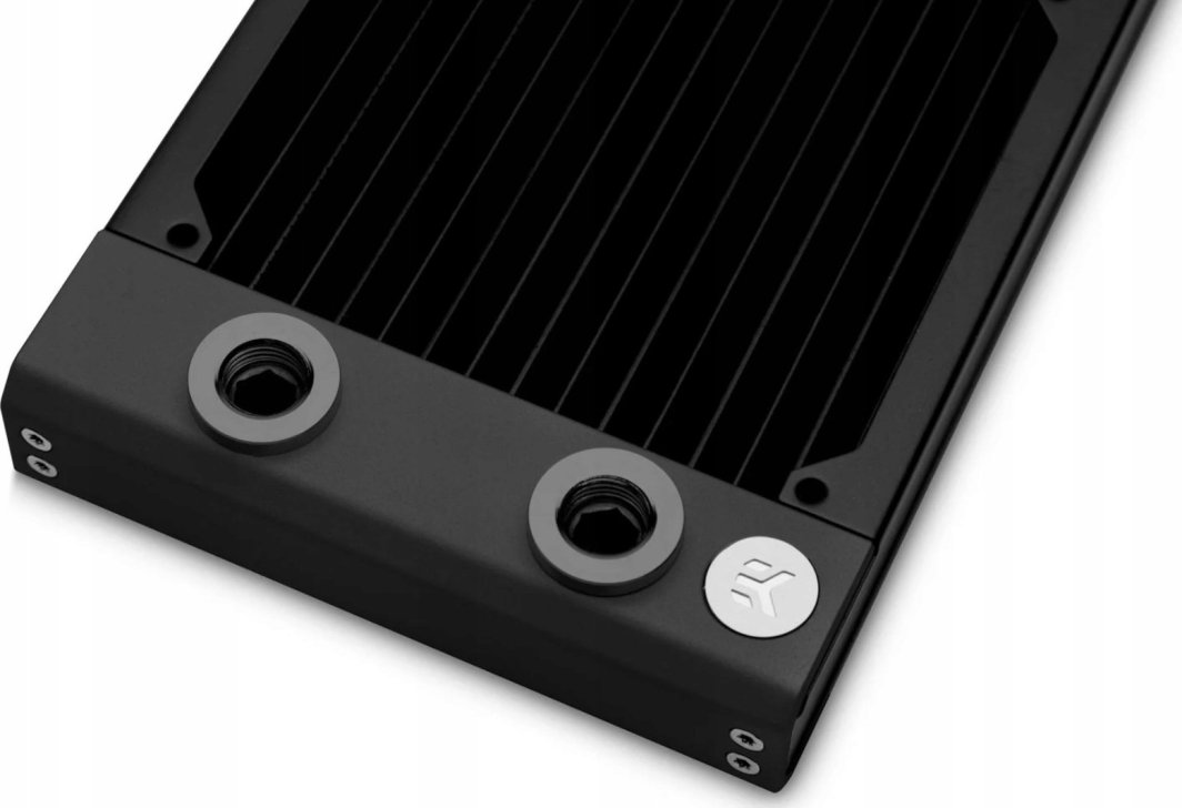 Radiator uji EK Water Blocks EK-Quantum Surface S360, 360mm, për 3 ventilatorë 120mm, i zi