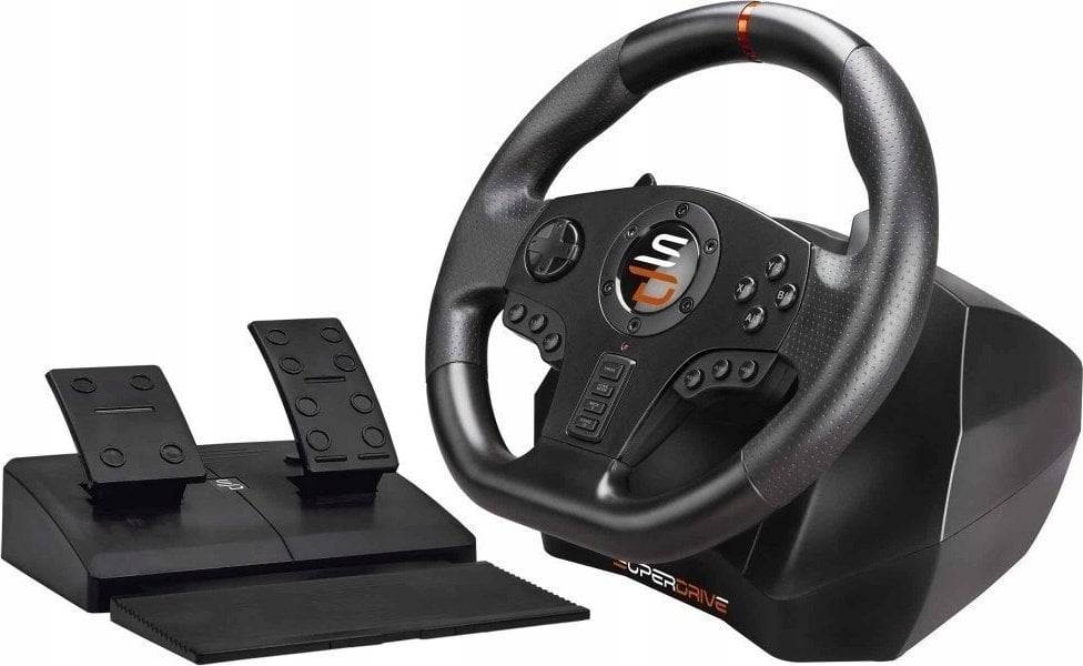 Timon garash SVEN Driving Wheel SV 710, me pedale, 270°, i zi
