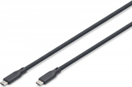 Kабел Digitus USB C, 40Gbps, 0.5m, црн