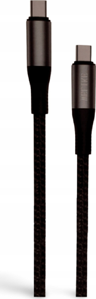Кабел за полнење USB C Welike WK 150 C, 120W PD, 1m, црн