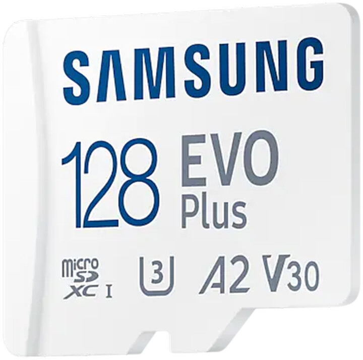 Kartë e memories Samsung EVO Plus SDXC 128GB UHS-I (Class 10) + përshtatës