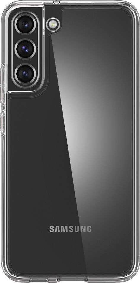 Mbulesë telefoni Spigen Ultra Hybrid për Samsung Galaxy S22, rezistente ndaj goditjeve, transparente Crystal Clear
