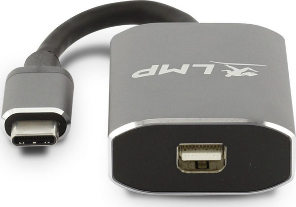 Përshtatës USB LMP 16138 USB-C në DisplayPort Mini (LMP-USBC-M-DP-SG), gri