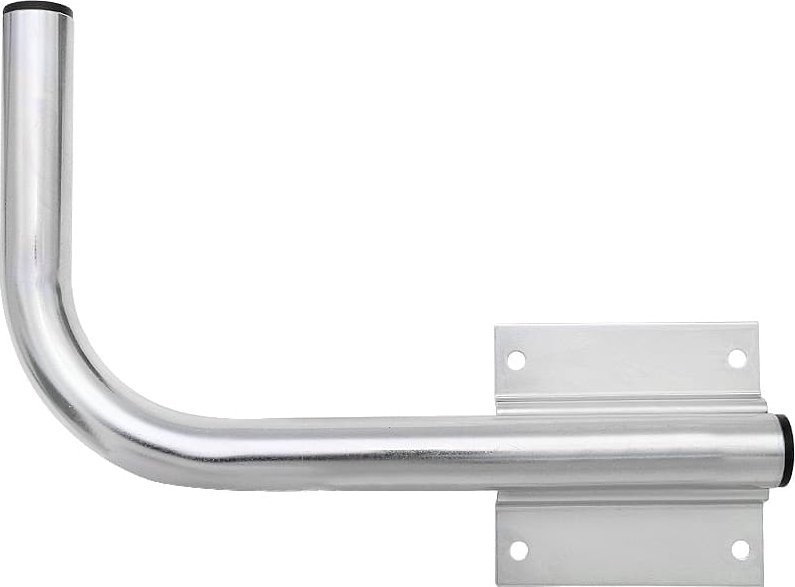 Mbajtës antene muror univerzal, krah 50cm, çelik i galvanizuar, gri metalik