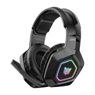 Kufje gaming Onikuma B100, wireless Bluetooth, RGB, të zeza