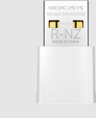 Adapter WiFi MERCUSYS MA60XNB, WiFi 6 AX900, Dual Band, Bluetooth 5.3, USB 2.0