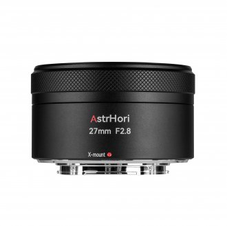 Objektiv AstrHori AF 27mm f/2.8 APS C për Fujifilm X, autofokus, i zi