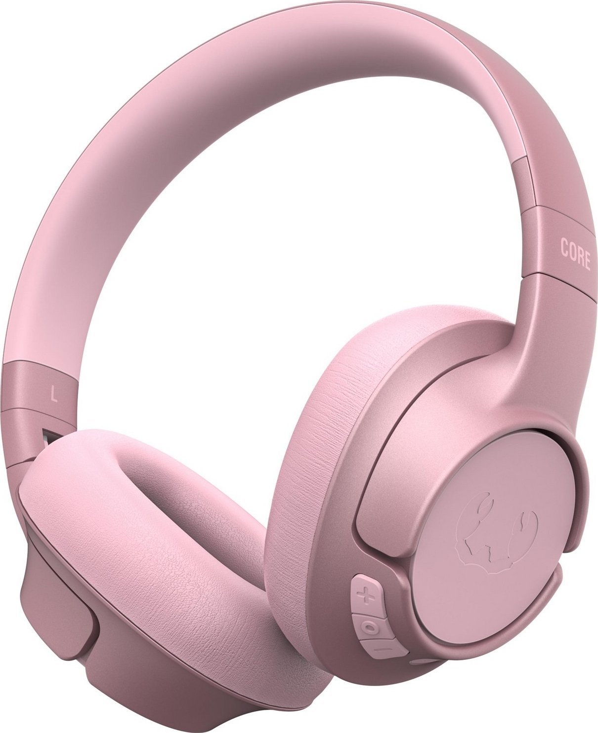 Kufje wireless Fresh n Rebel Clam Core, on ear, Bluetooth, rozë