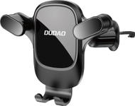 Mbajtëse telefoni për veturë Dudao F5Pro, për grilë ajri, për smartphone 5.4"–7", e zezë