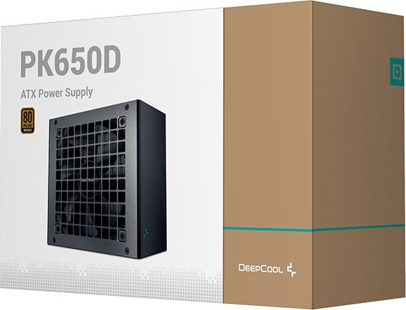 Burim energjie Deepcool PK650D R-PK650D-FA0B-EU ATX, 650W