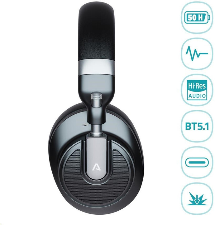 Kufje LAMAX HighComfort ANC, të zeza