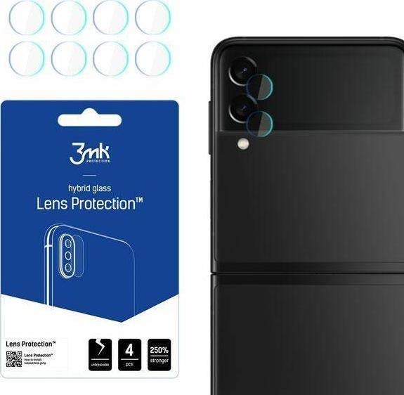 Lente mbrojtëse për kamerë celulari 3MK, Galaxy Z Flip 3 5G, 4 copë