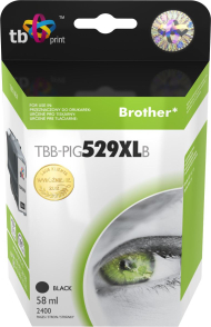 Боја за печатачите TB за Brother LC529/539, црна