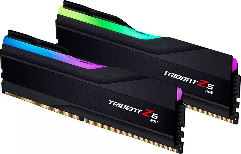Memorie G.Skill Trident Z5 RGB, DDR5, 48 GB, 6000 MHz, CL40, F5-6000J4048F24GX2-TZ5RK