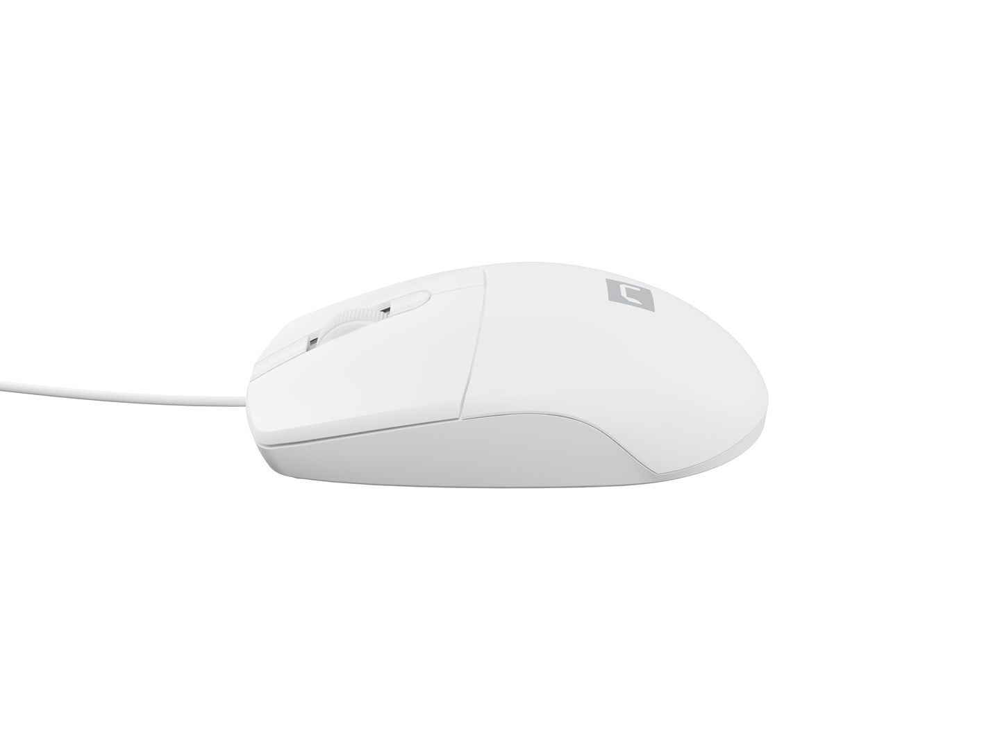 Maus Natec RUFF 2, 1000 DPI, USB 2.0, i bardhë