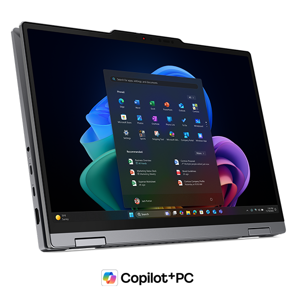Laptop Lenovo ThinkPad X1 2-in-1 G11 Copilot+ PC, 14", Intel Core Ultra 7 355, 32GB RAM, 1TB SSD, Intel Arc Graphics, i hirtë