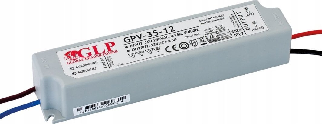 Burim energjie GLP Maitinimo GLP GPV-35-24, 36W