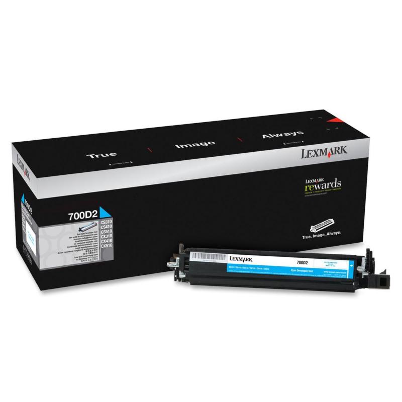 Toner Lexmark 70C0D20, cyan, 40000 faqe