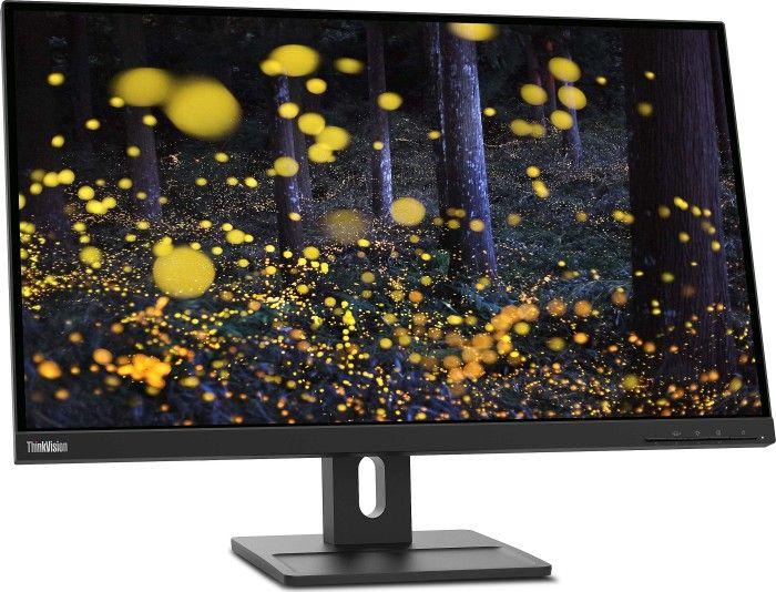 Monitor Lenovo E27q-20, 27", 2560 x 1440 (WQHD), i zi