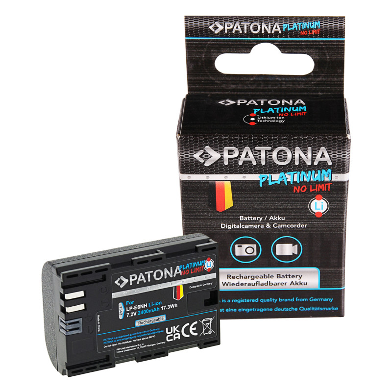 Bateri PATONA Platinum Canon LP-E6NH