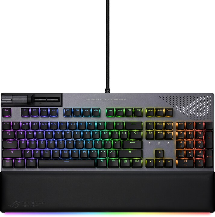 Тастатура ASUS ROG STRIX Flare II Animate, ROG NX Red, црвена