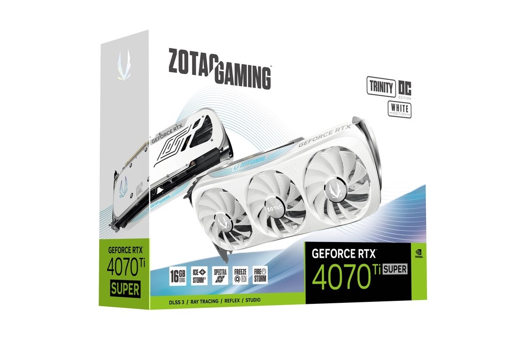 Kartë grafike Zotac NVIDIA GeForce RTX 4070 Ti, 16 GB GDDR6